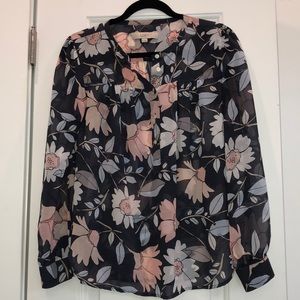 Loft Floral Blouse